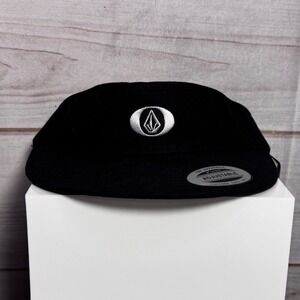 Volcom Stone O Visor Black Adjustable Hat Mens Womens O/S NWT